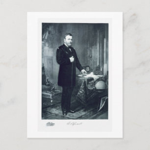 Postal Ulysses S. Grant, 18º Presidente de los Estados Un