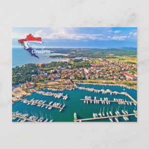 Postal Umag, Croacia Istria Mar Adriático