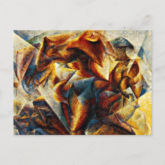 Postal Umberto Boccioni - Dinamismo de un jugador de fútb