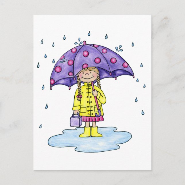 Postal Umbrella Sweetie (Anverso)