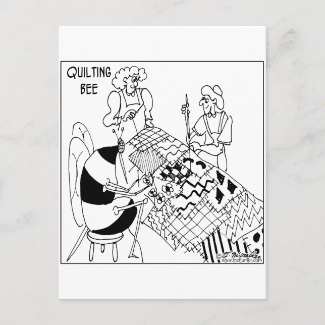 Postal Un abejorro (Anverso)