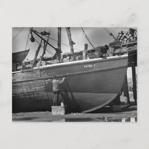 Postal Un Abrigo Fresco, 1942