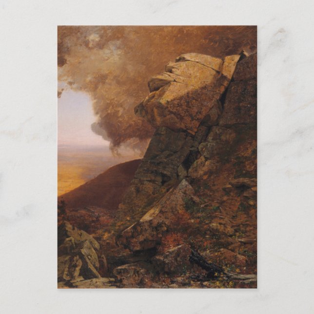 Postal Un acantilado en las habilidades de los catalizado (Anverso)