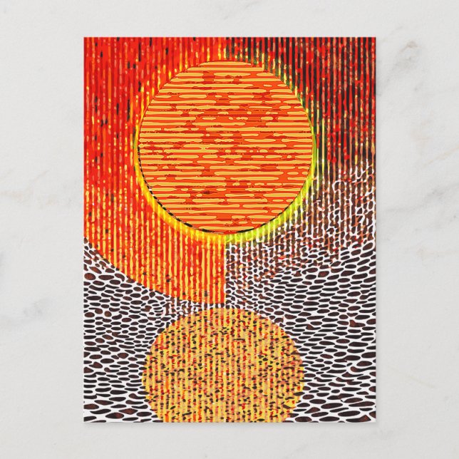 Postal Un amanecer (Anverso)