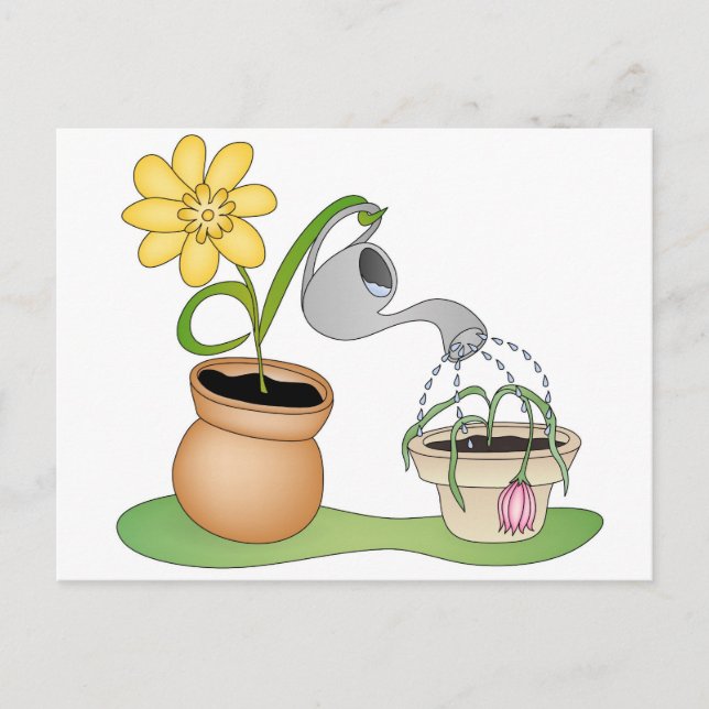 Postal Un Amigo Necesitado (Anverso)