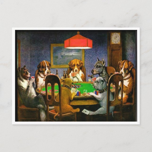 Postal Un amigo que necesita 1903 (Anverso)