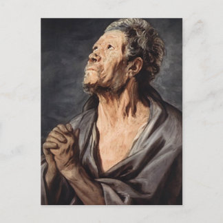 Postal Un Apóstol de Jacob Jordaens