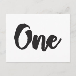 Postal Un Arte de Cumpleaños 1 Primer Cumpleaños Mi hijo 