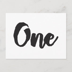 Postal Un Arte de Cumpleaños 1er Cumpleaños Mi hijo de 1 