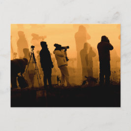 Postal Un asombroso atardecer - Fotografiando a los ganes