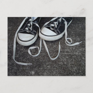 Postal Un asunto de amor por los zapatos