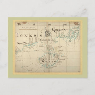 Postal Un auténtico mapa pirata de 1690