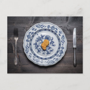 Postal ¡Un banquete para un rey!