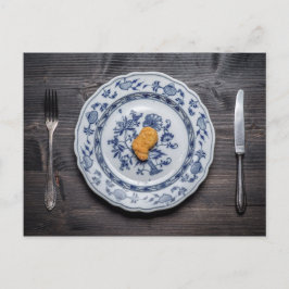 Postal ¡Un banquete para un rey!