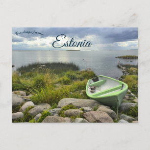 Postal Un barco en Rohuneeme Estonia