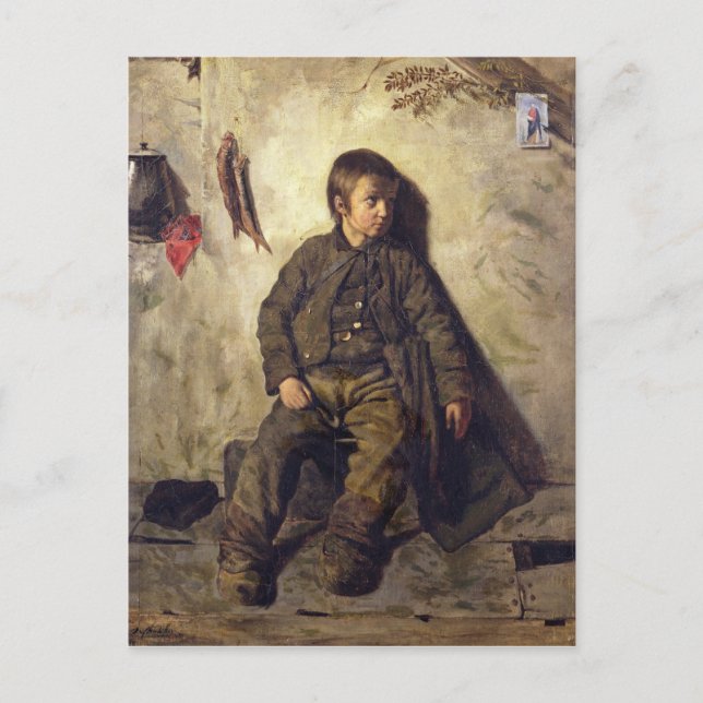 Postal Un barrido de chimenea de Saboya, 1832 (Anverso)