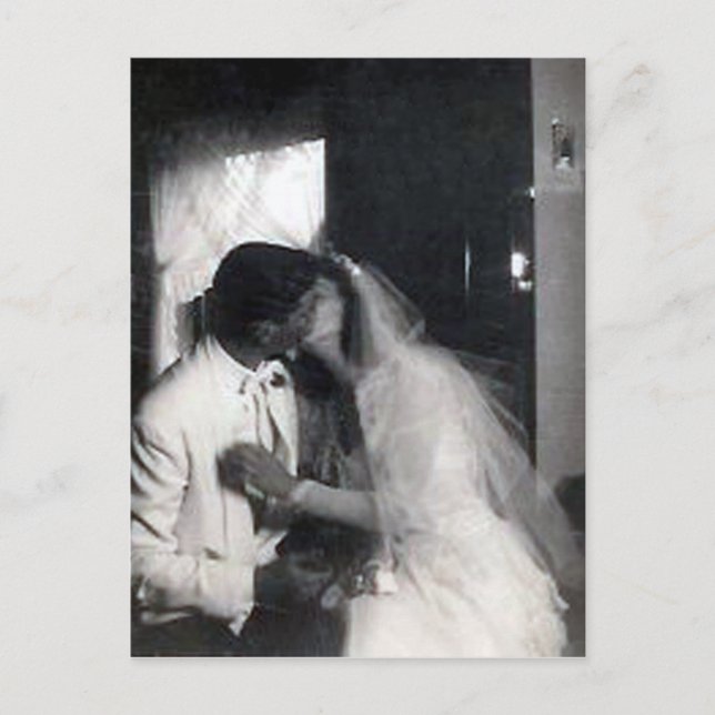 Postal Un beso en el día (Anverso)