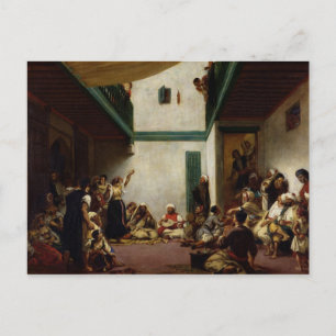 Postal Un boda judío en Marruecos, 1841