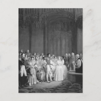 Postal Un Boda muy victoriano