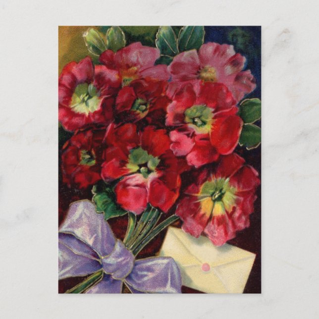 Postal Un Bouquet para ti (Anverso)