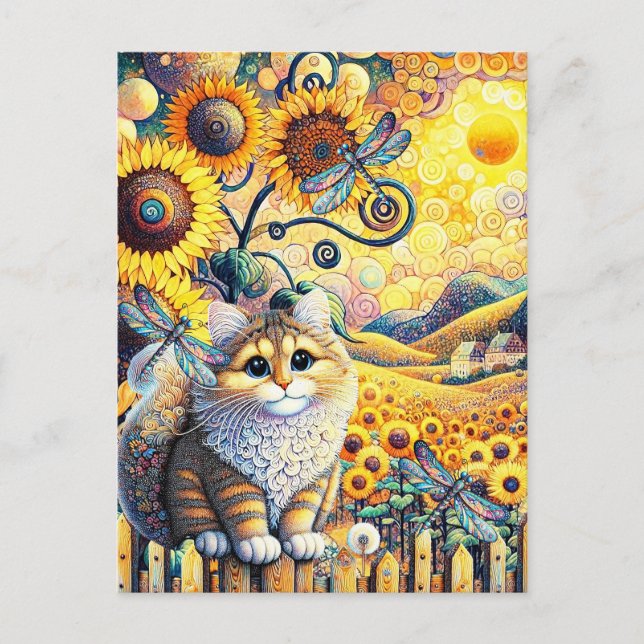 Postal Un brillante día soleado (Anverso)