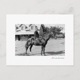 Postal un caballo
