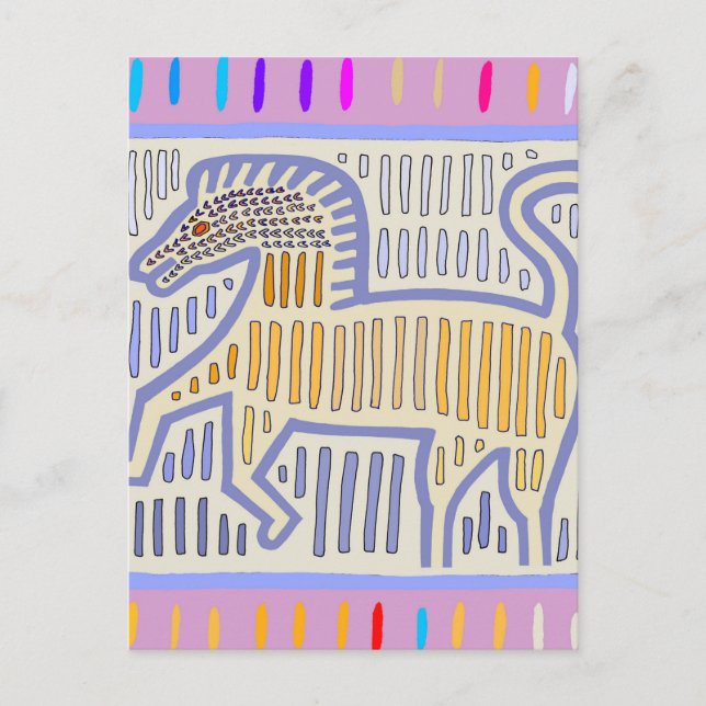 Postal Un Caballo Sin Nombre (Anverso)