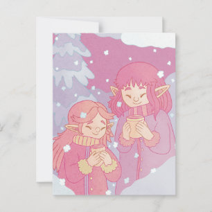 Postal Un café matutino acogedor