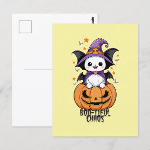 Postal Un caos espléndido   Batallas, Gorras y calabazas
