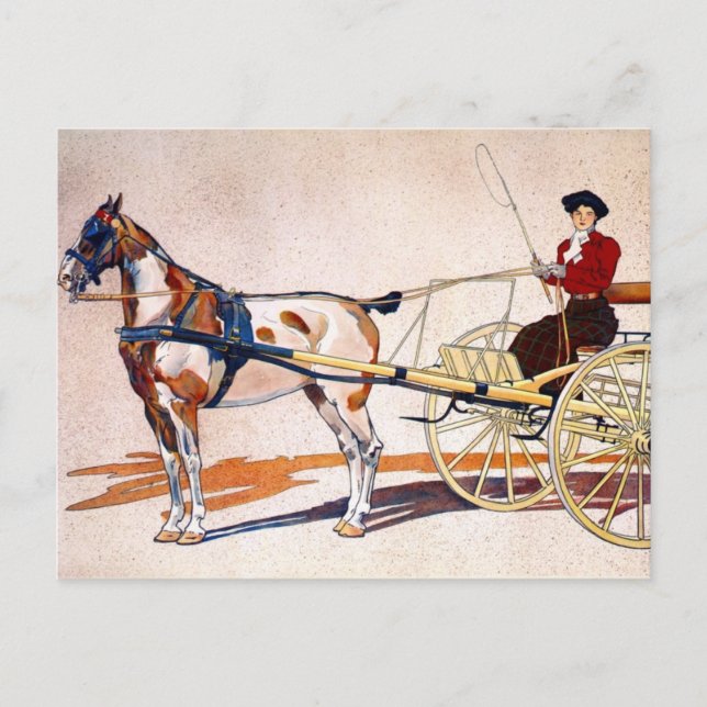 Postal Un carro de Kentucky Breaking (Anverso)