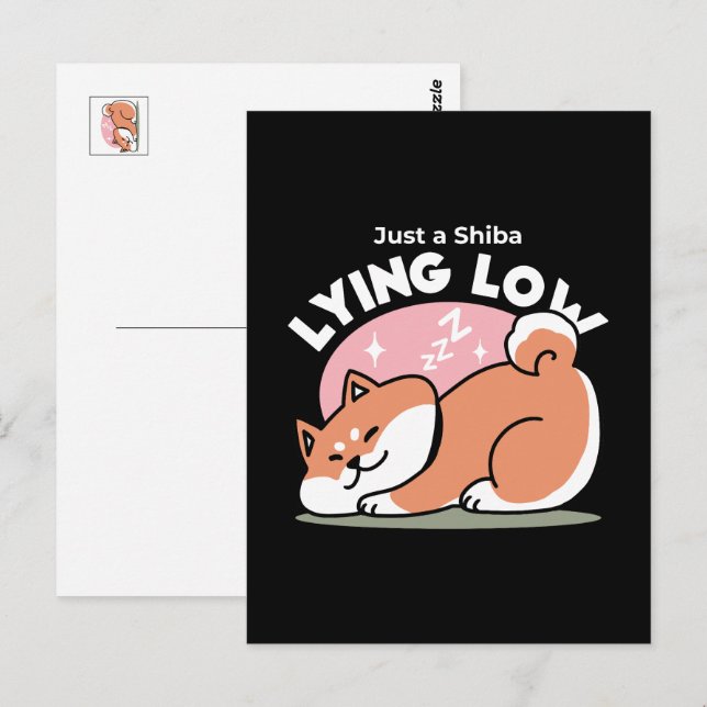 Postal Un chiíta bajo: El diseño chiíta inu (Anverso / Reverso)