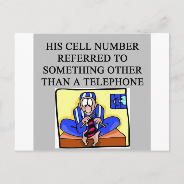 Postal un chiste de divorcio divertido (Anverso)