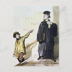 Postal Un cliente insatisfecho