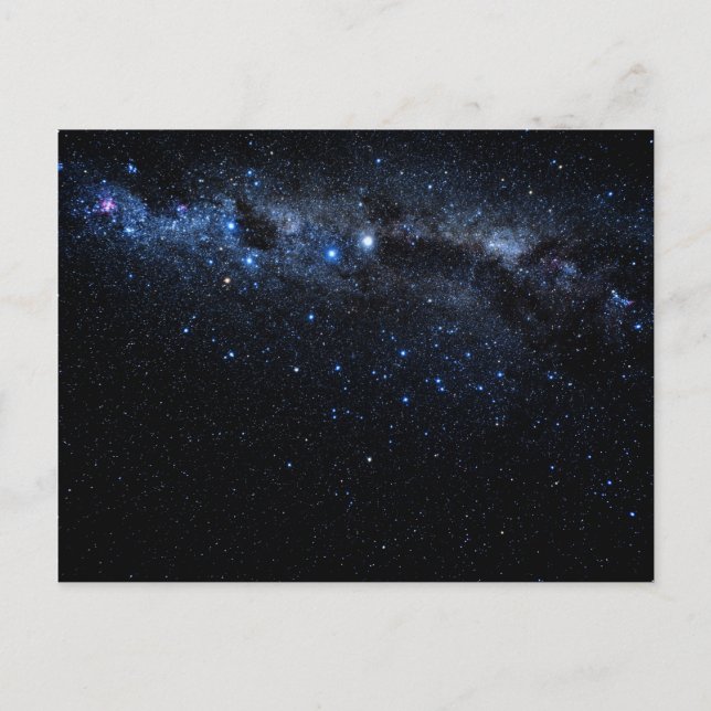 Postal Un cúmulo de estrellas (Anverso)