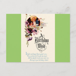Postal Un deseo de cumpleaños