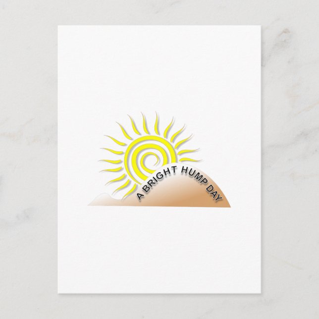 Postal Un día brillante (Anverso)