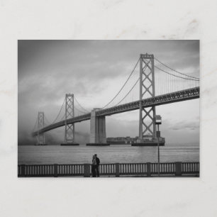 Postal Un día de niebla en la bahía