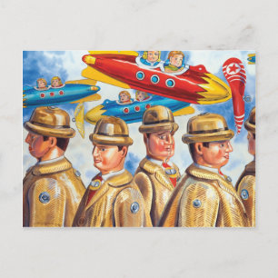 Postal "Un día en el aeropuerto"