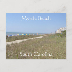 Postal Un día en la playa