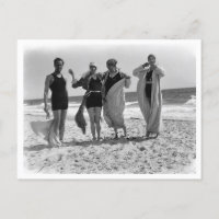 Un día en la playa, Long Island, New York Vintage