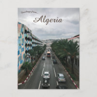 Un día lluvioso en Argel Argelia