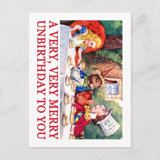 POSTAL ¡UN DÍA MUY, MUY FELIZ PARA USTEDES! (Anverso)