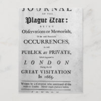 Un diario del año de la plaga, 1665