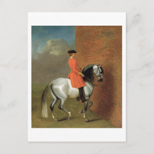 Postal Un ejercicio en Haute Ecole: El paso a la izquierd