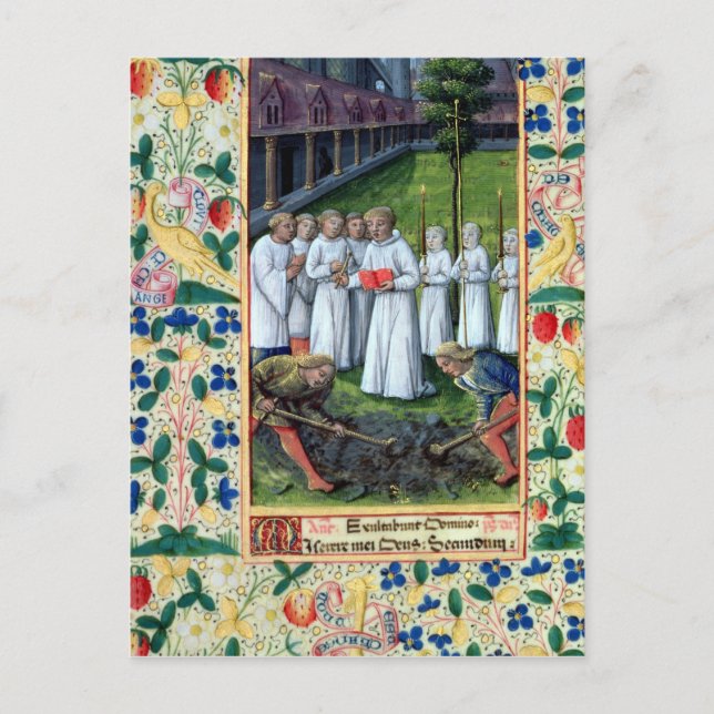 Postal Un entierro (Anverso)