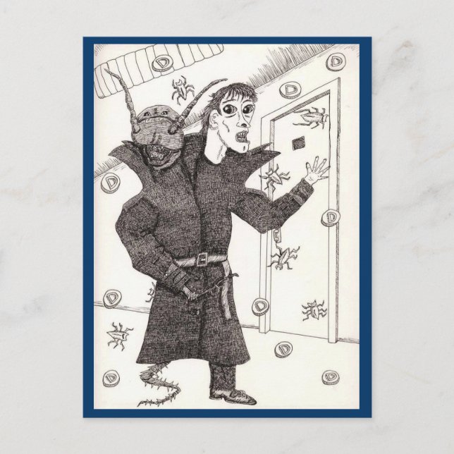 Postal Un escáner oscuro (Anverso)