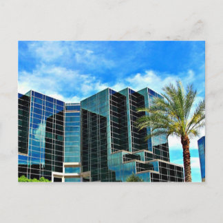 Postal "Un Fénix Azul"