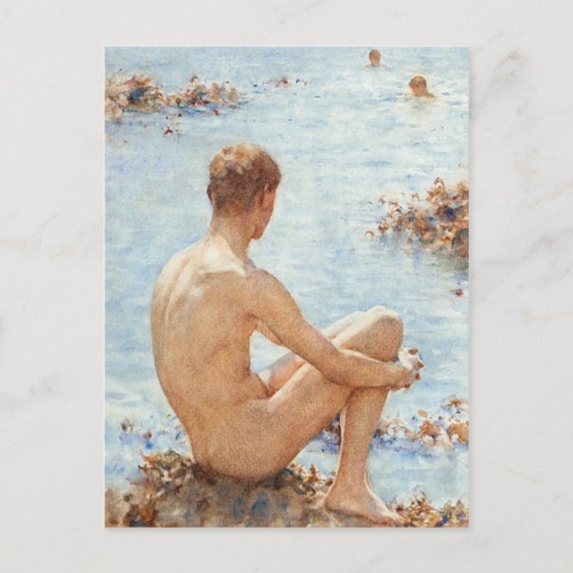 Postal Un feriado (Anverso)