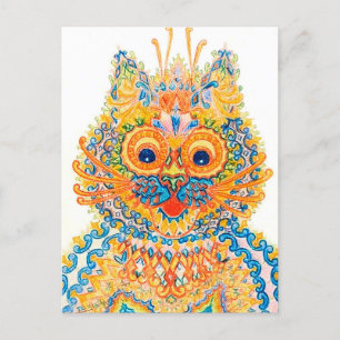 Postal Un Gato Oído, Louis Wain