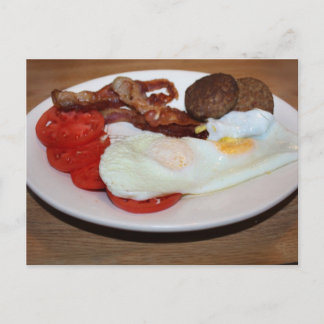 Postal Un gran desayuno
